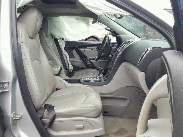 1GKLRMED5AJ159957 - 2010 GMC ACADIA SLT Gümüş foto 5