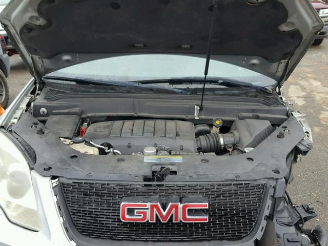 1GKLRMED5AJ159957 - 2010 GMC ACADIA SLT Gümüş foto 7