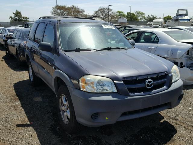 4F2YZ02Z76KM35812 - 2006 MAZDA TRIBUTE I PURPLE photo 1