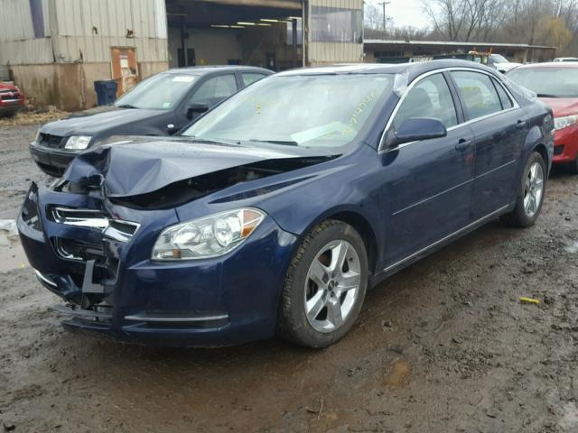 1G1ZC5EB4A4144319 - 2010 CHEVROLET MALIBU 1LT 蓝色 照片 2