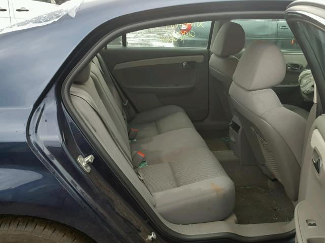 1G1ZC5EB4A4144319 - 2010 CHEVROLET MALIBU 1LT 蓝色 照片 6