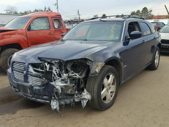 2D8GZ57216H149001 - 2006 DODGE MAGNUM R/T BLUE photo 2