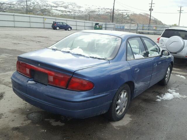 2G4WF5215X1517610 - 1999 BUICK REGAL GS BLUE photo 4