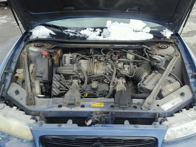 2G4WF5215X1517610 - 1999 BUICK REGAL GS BLUE photo 7
