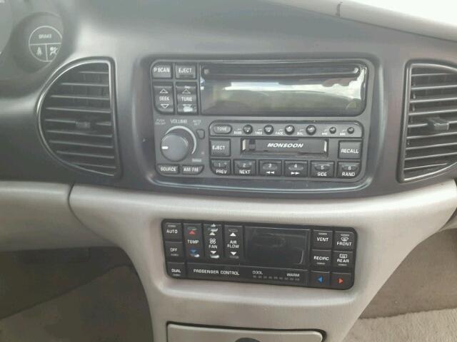 2G4WF5215X1517610 - 1999 BUICK REGAL GS BLUE photo 9