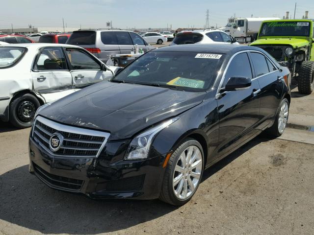 1G6AB5RX0E0123819 - 2014 CADILLAC ATS LUXURY BLACK photo 2