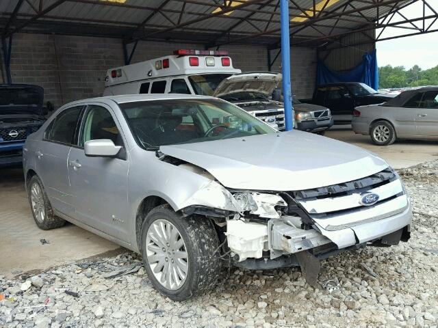 3FADP0L39AR395628 - 2010 FORD FUSION HYB SILVER photo 1