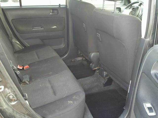 JTLKT324X40154873 - 2004 TOYOTA SCION XB BLACK photo 6