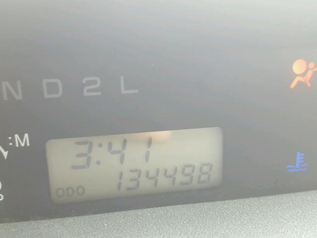 JTLKT324X40154873 - 2004 TOYOTA SCION XB BLACK photo 8