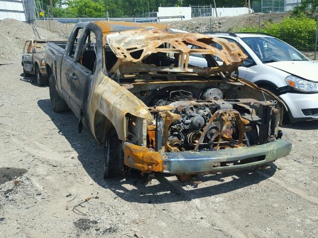 1GCSKSE34AZ113349 - 2010 CHEVROLET SILVERADO BURN photo 1