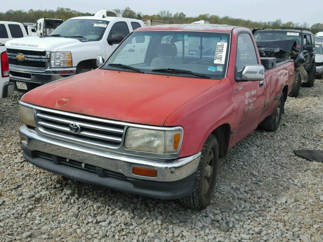 JT4VD10C4P0004914 - 1993 TOYOTA T100 SR5 RED photo 2