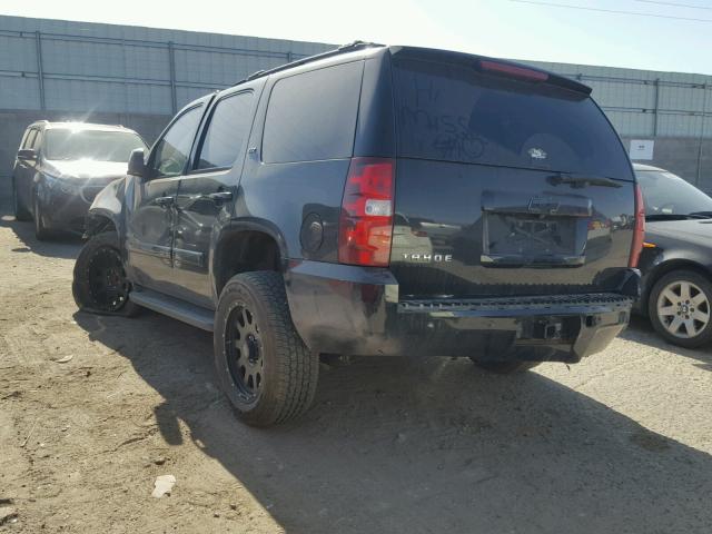 1GNFC13077R239562 - 2007 CHEVROLET TAHOE C150 BLACK photo 3