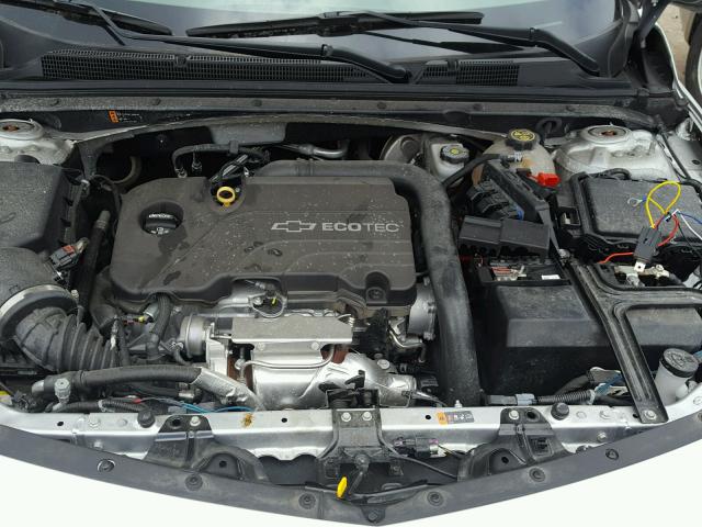 1G1ZB5STXHF265063 - 2017 CHEVROLET MALIBU LS SILVER photo 7