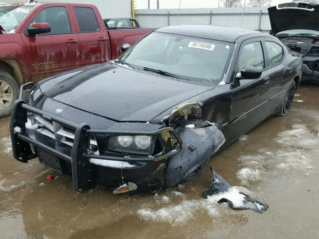 2B3KA53H66H443554 - 2006 DODGE CHARGER R/ BLACK photo 2