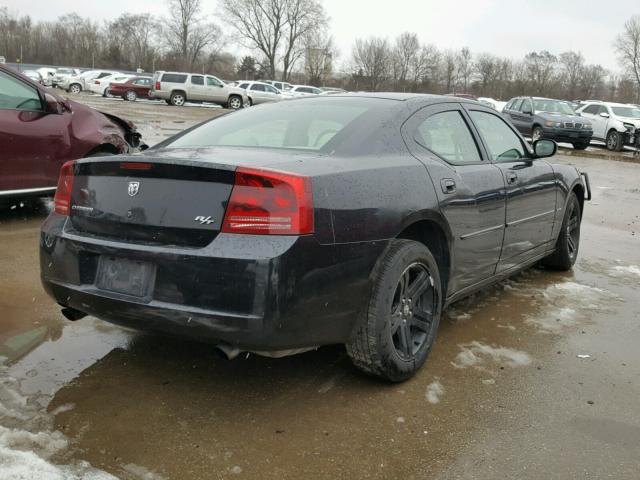 2B3KA53H66H443554 - 2006 DODGE CHARGER R/ BLACK photo 4