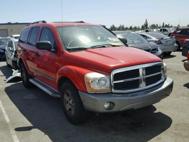 1D4HD48N25F586853 - 2005 DODGE DURANGO SL RED photo 1