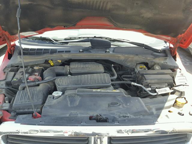 1D4HD48N25F586853 - 2005 DODGE DURANGO SL RED photo 7