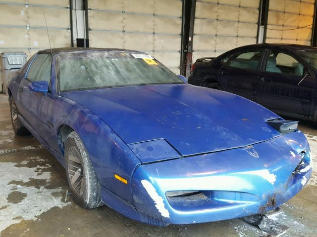 1G2FS23E6ML244316 - 1991 PONTIAC FIREBIRD B BLUE photo 1