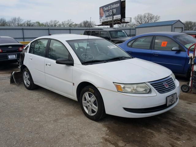 1G8AJ55F96Z157648 - 2006 SATURN ION LEVEL WHITE photo 1