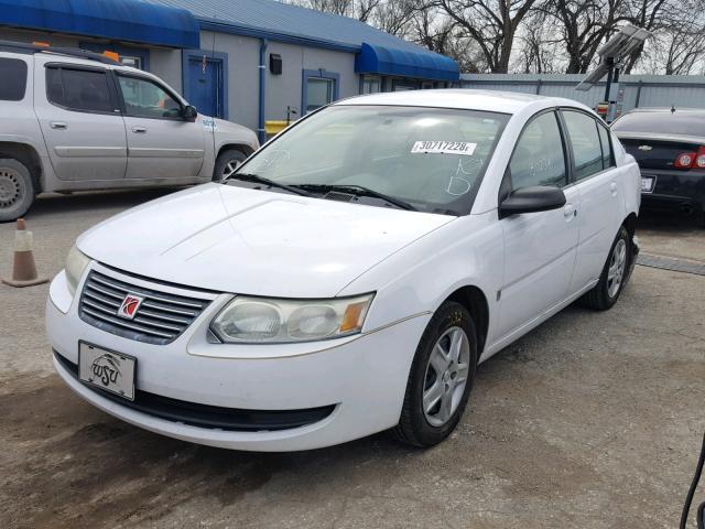 1G8AJ55F96Z157648 - 2006 SATURN ION LEVEL WHITE photo 2