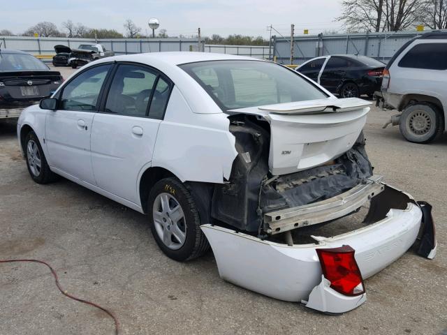 1G8AJ55F96Z157648 - 2006 SATURN ION LEVEL WHITE photo 3