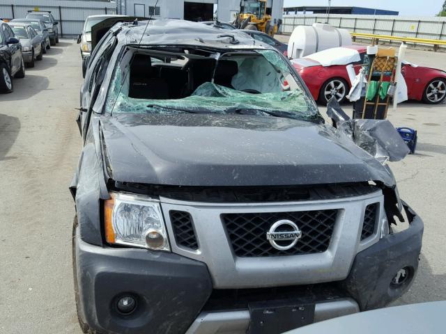 5N1AN0NW9FN665618 - 2015 NISSAN XTERRA X GRAY photo 9