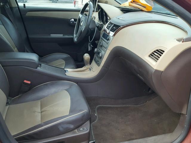 1G1ZE5EB8AF142409 - 2010 CHEVROLET MALIBU LTZ 红色 照片 5