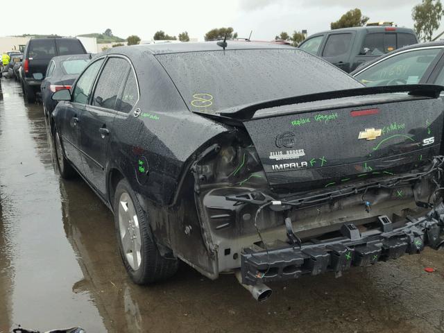 2G1WD58C179243819 - 2007 CHEVROLET IMPALA SUP 黑色 照片 3