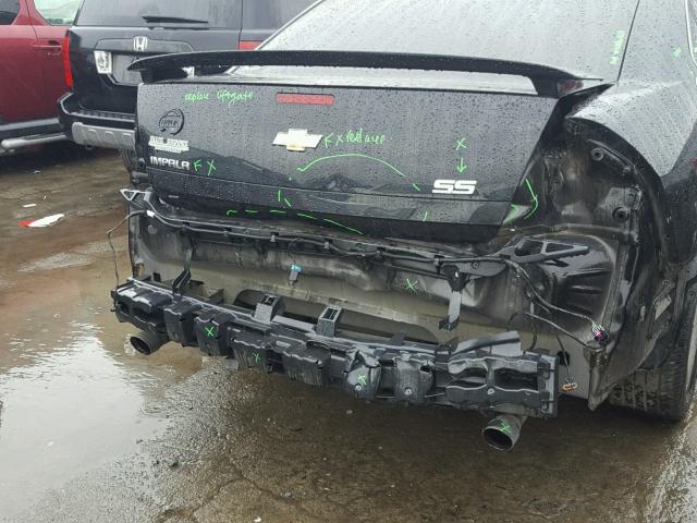2G1WD58C179243819 - 2007 CHEVROLET IMPALA SUP 黑色 照片 9