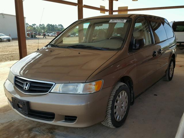 5FNRL18524B039152 - 2004 HONDA ODYSSEY LX TAN photo 2