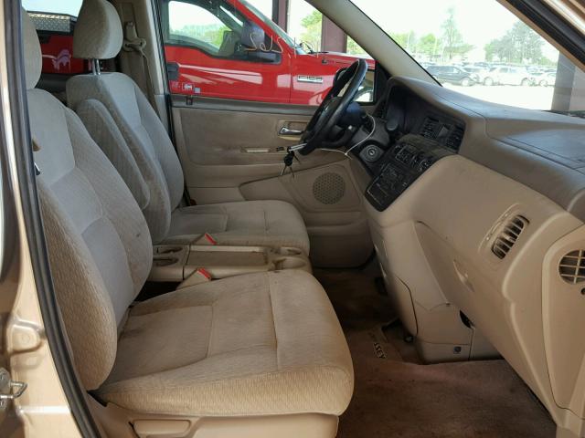 5FNRL18524B039152 - 2004 HONDA ODYSSEY LX TAN photo 5