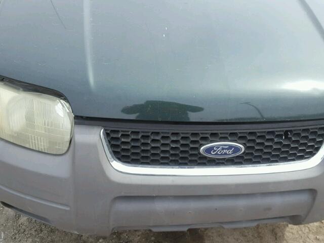 1FMYU03112KA69715 - 2002 FORD ESCAPE XLT GREEN photo 10