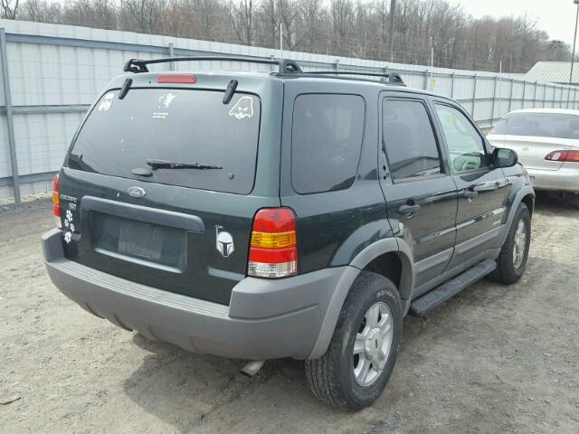 1FMYU03112KA69715 - 2002 FORD ESCAPE XLT GREEN photo 4