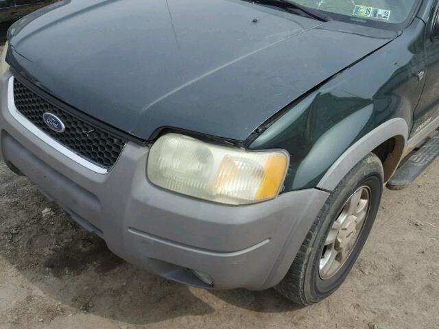 1FMYU03112KA69715 - 2002 FORD ESCAPE XLT GREEN photo 9