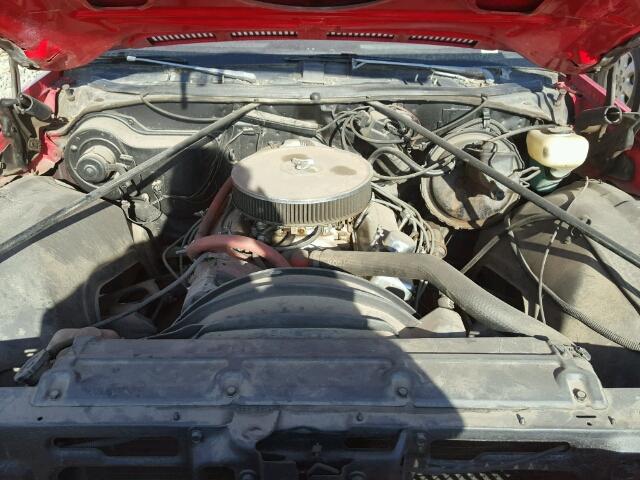 1D80V6Z440367 - 1977 CHEVROLET EL CAMINO RED photo 7