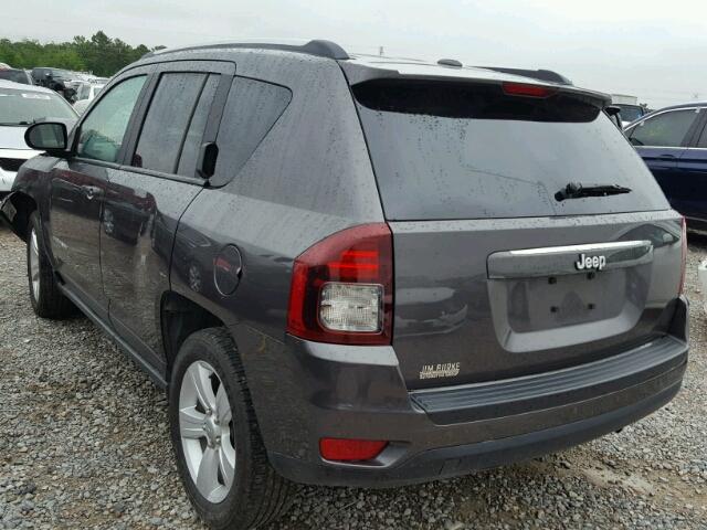 1C4NJCBA0HD130326 - 2017 JEEP COMPASS SP CHARCOAL photo 3