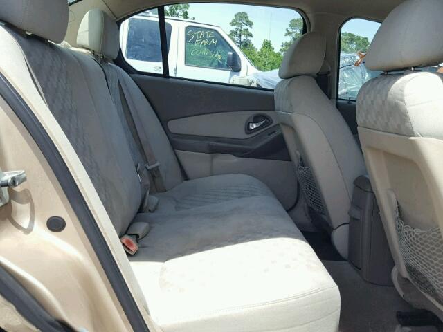 1G1ZT52874F164176 - 2004 CHEVROLET MALIBU LS 金色 照片 6