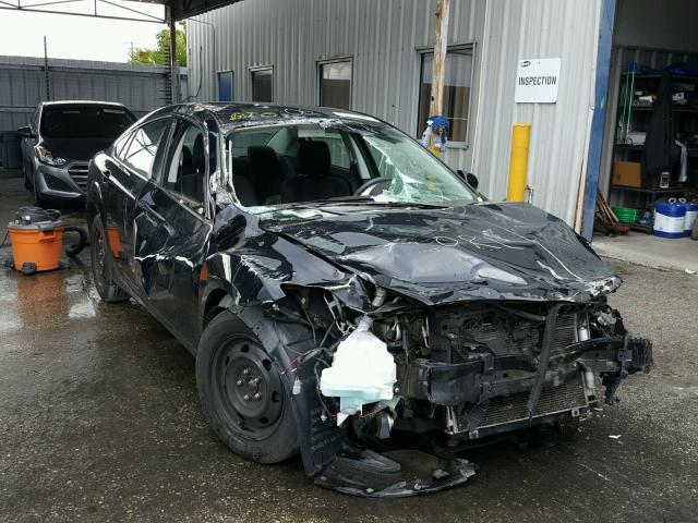 1YVHZ8BH0C5M27786 - 2012 MAZDA 6 I Schwarz Foto 1