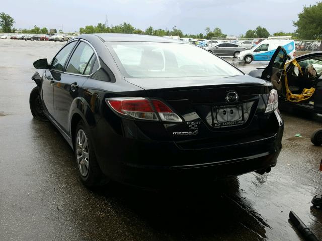 1YVHZ8BH0C5M27786 - 2012 MAZDA 6 I Schwarz Foto 3