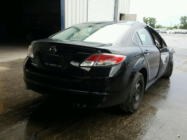 1YVHZ8BH0C5M27786 - 2012 MAZDA 6 I Schwarz Foto 4