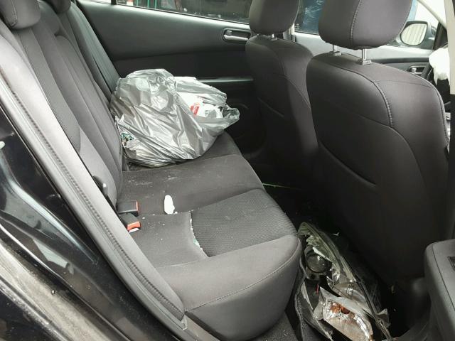 1YVHZ8BH0C5M27786 - 2012 MAZDA 6 I Schwarz Foto 6