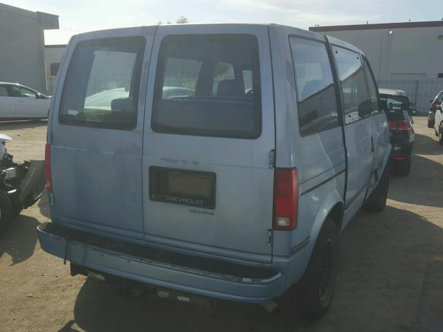 1GNDM15Z5LB115275 - 1990 CHEVROLET ASTRO BLUE photo 4