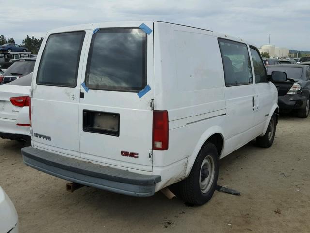 1GTDM19W4YB510399 - 2000 GMC SAFARI XT WHITE photo 4