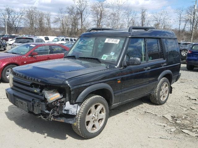 SALTW19414A851188 - 2004 LAND ROVER DISCOVERY BLACK photo 2