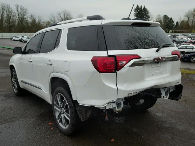 1GKKNXLS4HZ127216 - 2017 GMC ACADIA DEN WHITE photo 3