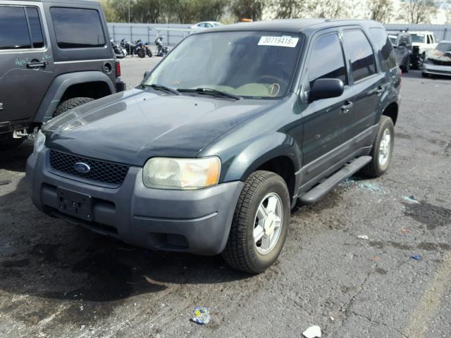 1FMCU02154KB40008 - 2004 FORD ESCAPE XLS GREEN photo 2