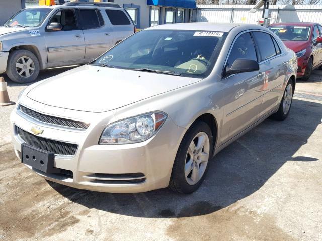 1G1ZG57B09F103848 - 2009 CHEVROLET MALIBU LS თაფლისფერი ფოტო 2