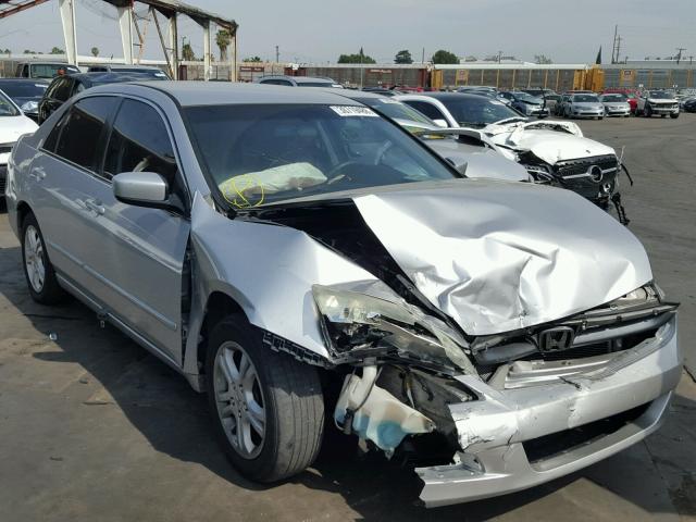 1HGCM56357A065819 - 2007 HONDA ACCORD SE SILVER photo 1