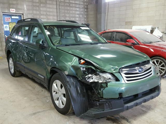 4S4BRCAC1C3272175 - 2012 SUBARU OUTBACK 2. GREEN photo 1