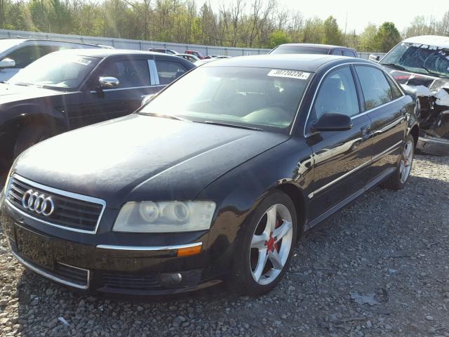 WAUML44E14N019216 - 2004 AUDI A8 L QUATT BLACK photo 2
